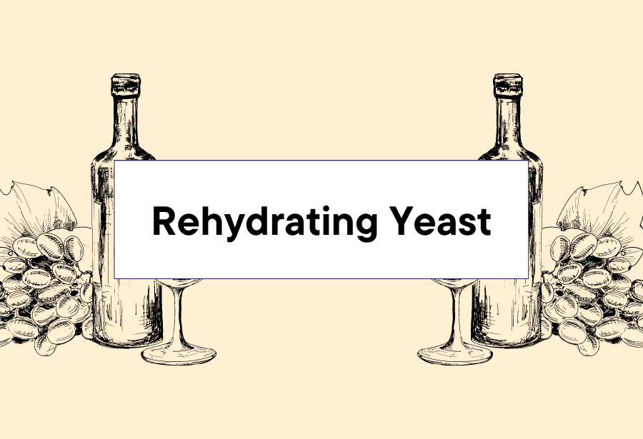 rehydrate your wine yeast